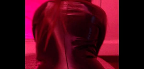  Motel fucking in pvc catsuits